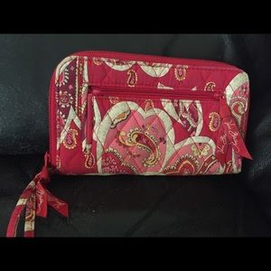 Vera Bradley wrist wallet